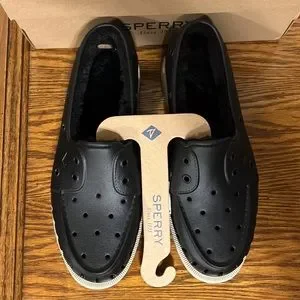 Sperry | Shoes | Sperry Mens Ao Float Cozy Blackslip On Size  display picture 2